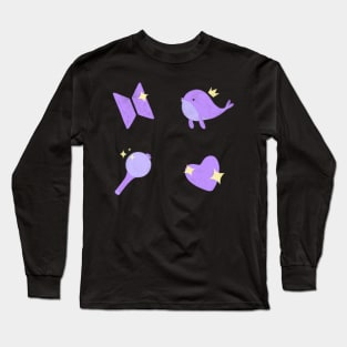 BTS purple pack Long Sleeve T-Shirt